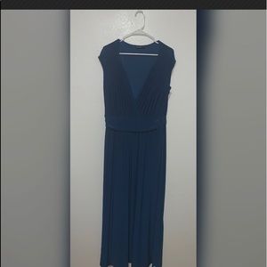 Semi formal teal dress